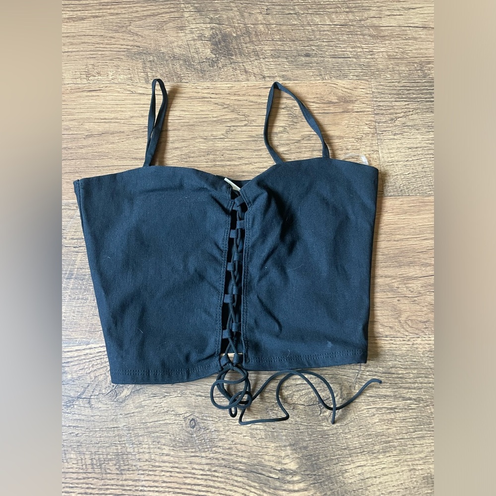 NWT black Windsor tank top